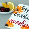 Happy birthday sunshine – detail – small